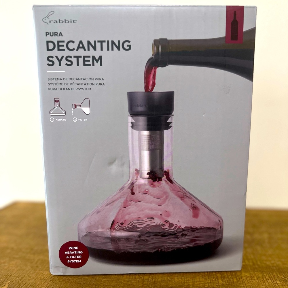 Rabbit Pura Decanting System NWT